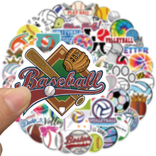 Load image into Gallery viewer, 50pcs not repeated ball sports collection stickers
