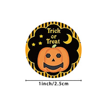 Load image into Gallery viewer, letters alphabet stripe Hallowmas sticker 500pieces/roll
