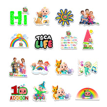 Load image into Gallery viewer, about:5-8cm watermelon music music notes 50 pcs cartoon graffiti stickers
