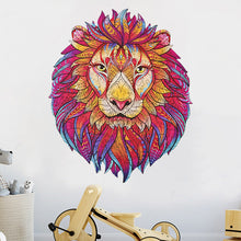 Load image into Gallery viewer, wall poster fox butterfly dog puppy colorful animal wall sticker
