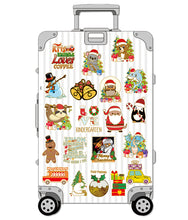 Load image into Gallery viewer, package size:14*18cm christmas waterproof stickers (54 pcs/pack)
