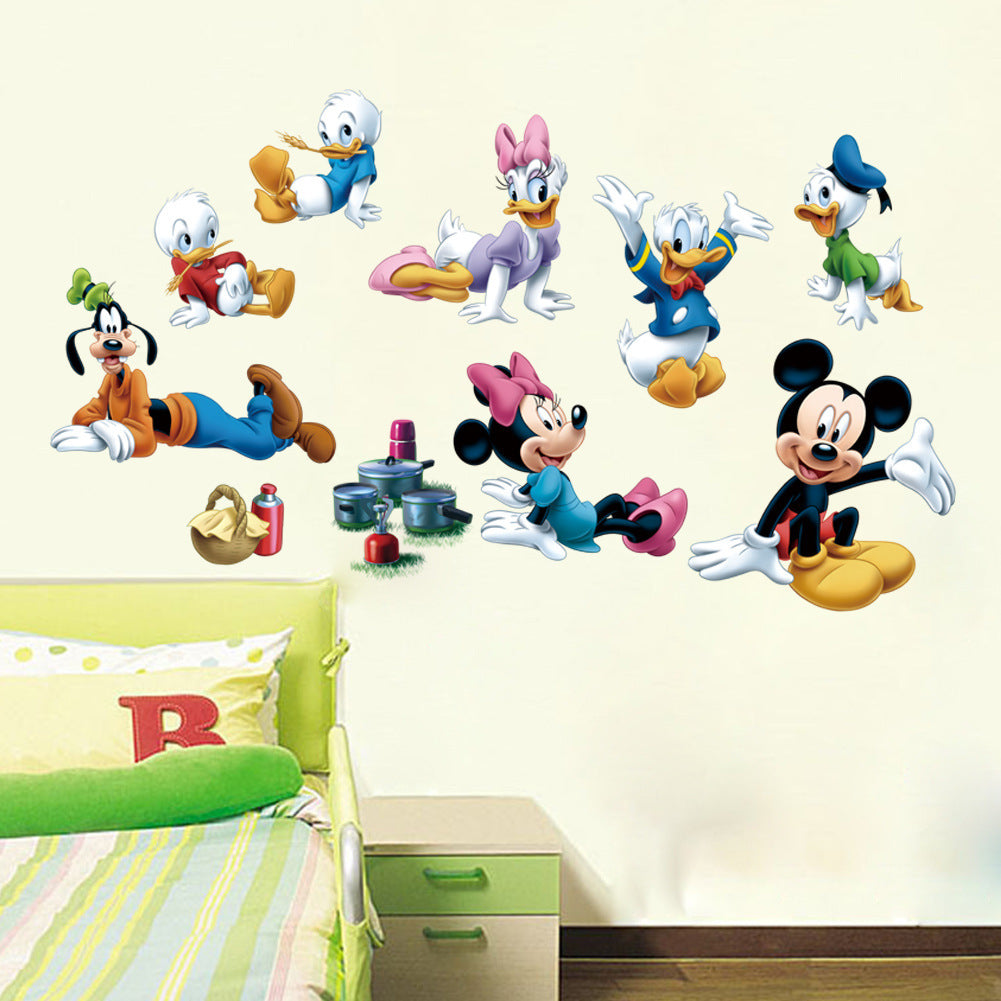 60*90cm cartoon character wall sticker