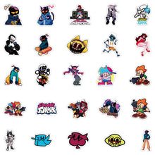 Load image into Gallery viewer, about 5-8cm waterproof game game console friday night funkin 50 pcs friday night funkin waterproof stickers
