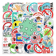 Load image into Gallery viewer, about:5.8-8.5cm 50 pcs waterproof stickers
