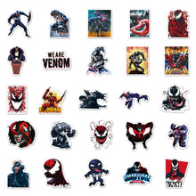 Load image into Gallery viewer, about:5.5-8.5cm waterproof 50pcs not repeated venom waterproof stickers
