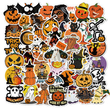 Load image into Gallery viewer, about:3-6cm 50 pcs halloween day series cartoon waterproof  stickers
