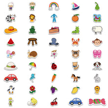 Load image into Gallery viewer, about:2-3cm 90 pcs waterproof stickers
