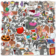 Load image into Gallery viewer, about：4-8cm(3.2&#39;&#39;) 50pcs cartoon waterproof self-adhesive stickers
