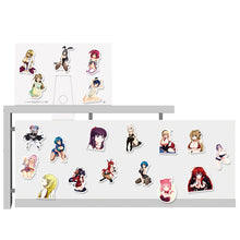 Load image into Gallery viewer, package size:10*15cm waterproof 100 pcs bunny girl waterproof stickers
