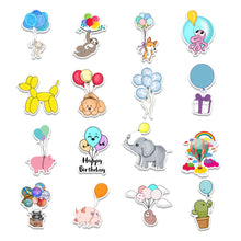 Load image into Gallery viewer, about:5-8cm 50 pcs balloon series waterproof stickers
