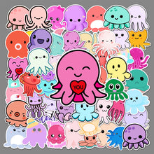 Load image into Gallery viewer, about:5.8-8.5cm 50pcs waterproof stickers
