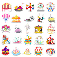 Load image into Gallery viewer, about:5.8-8.5cm 50pcs cartoon waterproof stickers
