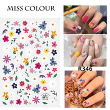 Load image into Gallery viewer, about:9.4*6.3cm ballet dance shoes ribbon flower love nail sticker
