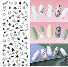 Load image into Gallery viewer, 128*54mm nail art nailartkit christmas day Manicure sticker
