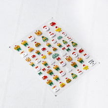 Load image into Gallery viewer, 13 * 8.3cm christmas series nail sticker
