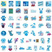 Load image into Gallery viewer, footprint paw blues clues waterproof stickers (50 pcs/pack)
