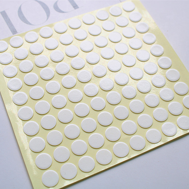 round stickers diameter:1cm clear transparent round oval 100 transparent round stickers