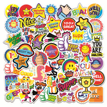 Load image into Gallery viewer, about:4-8cm(3.2&#39;&#39;) cartoon waterproof stickers (50 pcs/pack)
