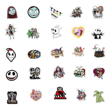 Load image into Gallery viewer, about:4-6cm waterproof 100 pcs new christmas fright night waterproof stickers
