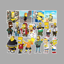 Load image into Gallery viewer, about:6-10cm(4&#39;&#39;) 50 pcs waterproof cartoon stickers
