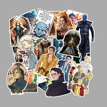Load image into Gallery viewer, about 6-10cm waterproof 100pcs game of thrones waterproof stickers
