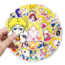 Load image into Gallery viewer, about:5.5-8.5cm 51pcs waterproof stickers
