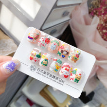 Load image into Gallery viewer, 13*8.3cm christmas series relief nail sticker
