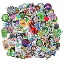 Load image into Gallery viewer, about:4-7cm 100 Rick and Morty stickers
