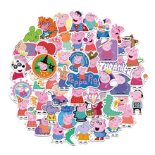 Load image into Gallery viewer, about 4-6cm(2.4&#39;&#39;) 50pcs cartoon waterproof sticker
