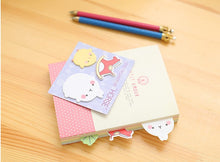 Load image into Gallery viewer, 85*80mm rabbit bunny stationery strawberry leaf leaves tree paper products Sticky note
